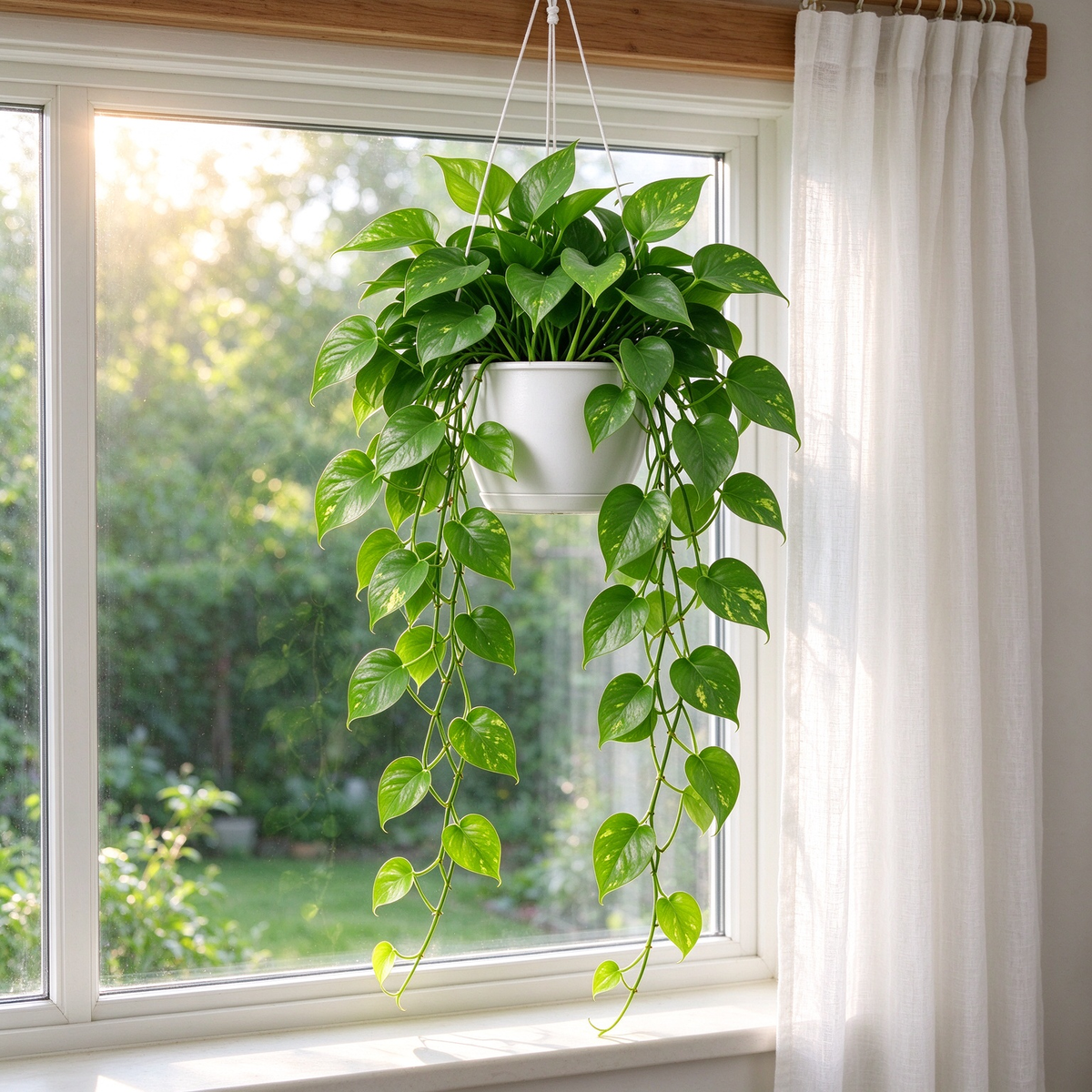 Hanging Artificial Pothos Plant