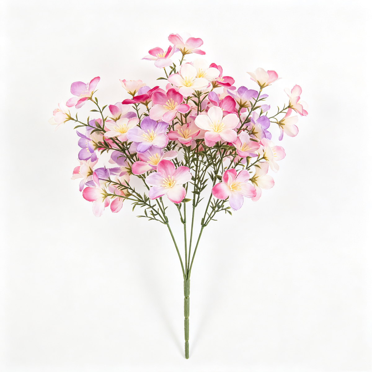 Artificial Mixed Pink Purple Wildflower Bush