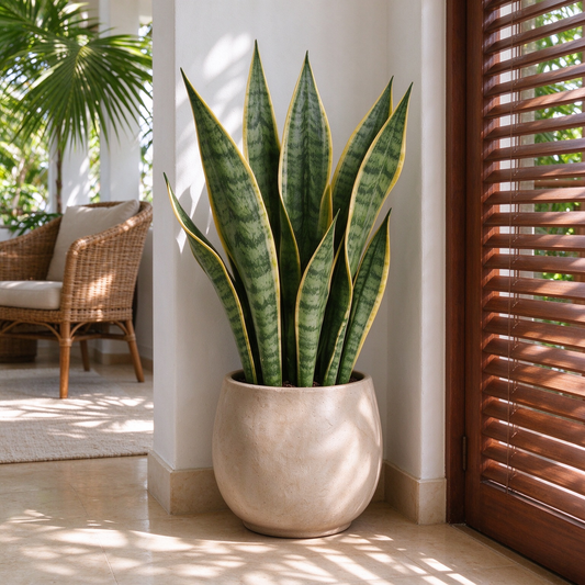 Artificial Snake Plant Potted Plant